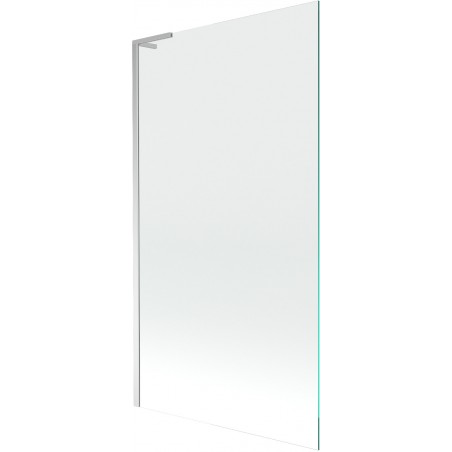 Mexen Next L vonios ekranas, vienos dalies, 100 x 150 cm, skaidrus, chromuotas - 895-100-000-03-00-01