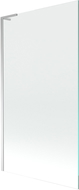 Mexen Next L vonios ekranas, 1 dalių, 100 x 150 cm, skaidrus, chromuotas - 895-100-000-03-00-01