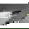 Mexen Next L vonios pertvara 1-duris 70 x 150 cm, skaidri, balta - 895-070-000-03-00-20