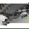 Mexen Next L vonios užtvara, 1-sparnas, 80 x 150 cm, permatomas, baltas - 895-080-000-03-00-20