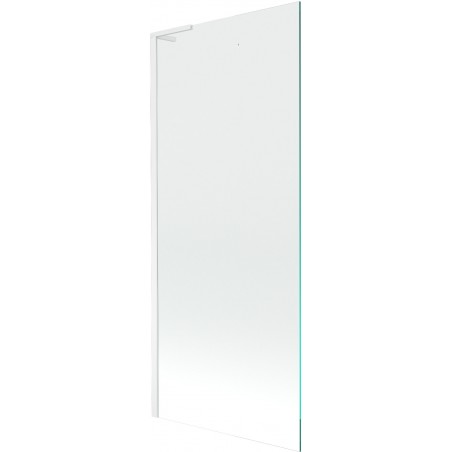 Mexen Next L vonios užtvara, 1-sparnas, 80 x 150 cm, permatomas, baltas - 895-080-000-03-00-20