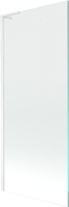 Mexen Next L vonios ekrano vienos dalies 80 x 150 cm, skaidrus, baltas - 895-080-000-03-00-20