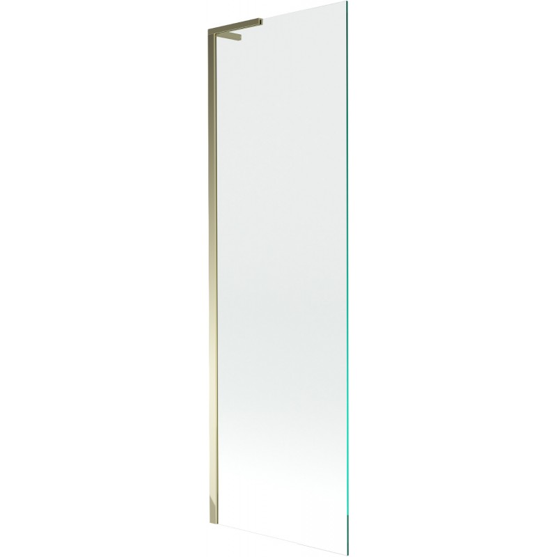 Mexen Next L viengubos plokštės voniai 60 x 150 cm, permatomas, auksinis - 895-060-000-03-00-50