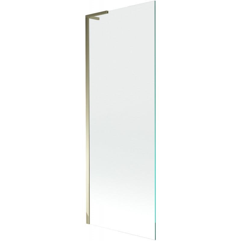 Mexen Next L vienasparnė vonios kambario pertvara 70 x 150 cm, skaidri, auksinė - 895-070-000-03-00-50