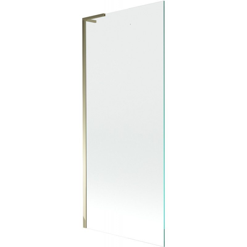 Mexen Next L vonios kambario pertvara su viena varčia 80 x 150 cm, skaidri, auksinė - 895-080-000-03-00-50