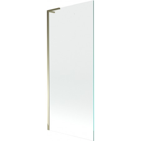 Mexen Next L vonios kambario pertvara su viena varčia 80 x 150 cm, skaidri, auksinė - 895-080-000-03-00-50