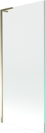 Mexen Next L vonios dušo pertvara 1 sparno 80 x 150 cm, skaidri, auksinė - 895-080-000-03-00-50