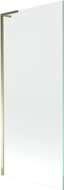 Mexen Next L vonios pertvara 1-duris 80 x 150 cm, skaidri, auksinė - 895-080-000-03-00-50