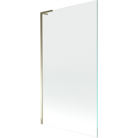 Mexen Next L vonios uždanga, 1 sparno, 100 x 150 cm, permatoma, auksinė - 895-100-000-03-00-50