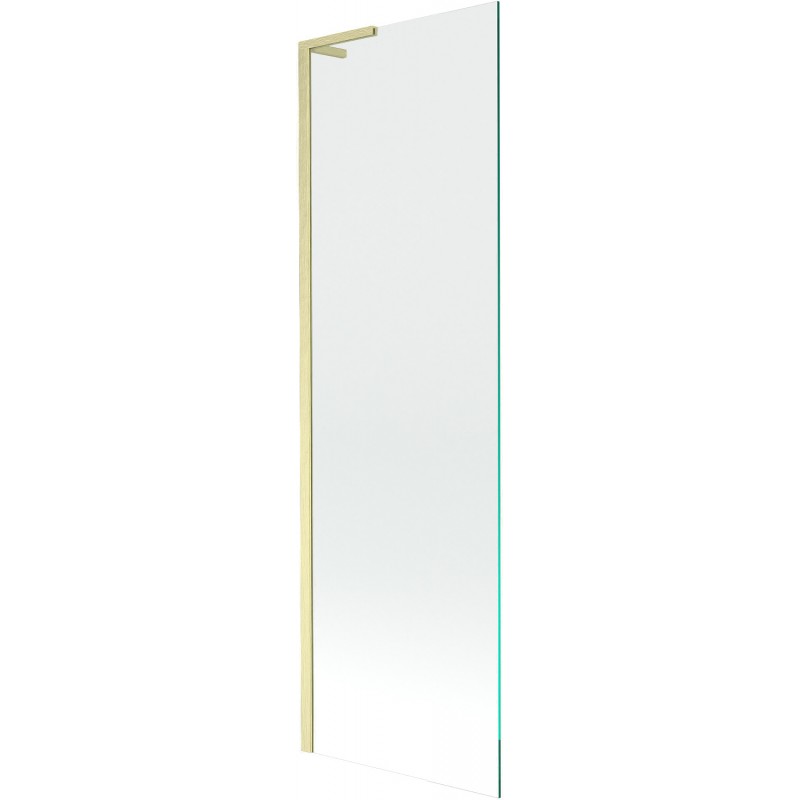 Mexen Next L vonios pertvara 1-durys 60 x 150 cm, skaidrus, auksinis šlifuotas - 895-060-000-03-00-55