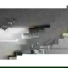 Mexen Next L vonios sienelė 1 vnt, 80 x 150 cm, skaidri, auksinė šlifuota - 895-080-000-03-00-55