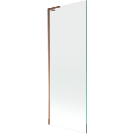 Mexen Next L vonios pertvaras 1-varstomas 70 x 150 cm, skaidrus, rožinis auksas - 895-070-000-03-00-60