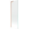 Mexen Next L vonios pertvara 1-duris 60 x 150 cm, permatomas, šlifuotas varis - 895-060-000-03-00-65