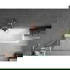 Mexen Next L vonios ekranas, 1-durų 90 x 150 cm, skaidrus, šlifuotas varis - 895-090-000-03-00-65