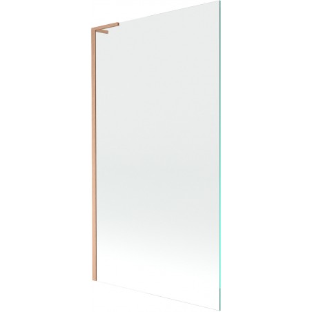 Mexen Next L vonios sienelė 1-duris 100 x 150 cm, skaidrus, šlifuota varis - 895-100-000-03-00-65