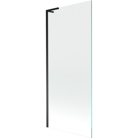 Mexen Next L vonios pertvara 1-varstama 80 x 150 cm, skaidri, juoda - 895-080-000-03-00-70