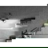 Mexen Next L vonios kambario pertvara 1-duris 100 x 150 cm, permatoma, juoda - 895-100-000-03-00-70