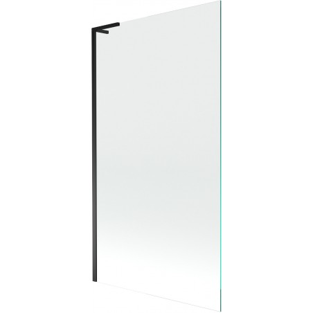 Mexen Next L vonios kambario pertvara 1-duris 100 x 150 cm, permatoma, juoda - 895-100-000-03-00-70
