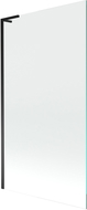 Mexen Next L vonios pertvara 1-varčia 100 x 150 cm, skaidri, juoda - 895-100-000-03-00-70
