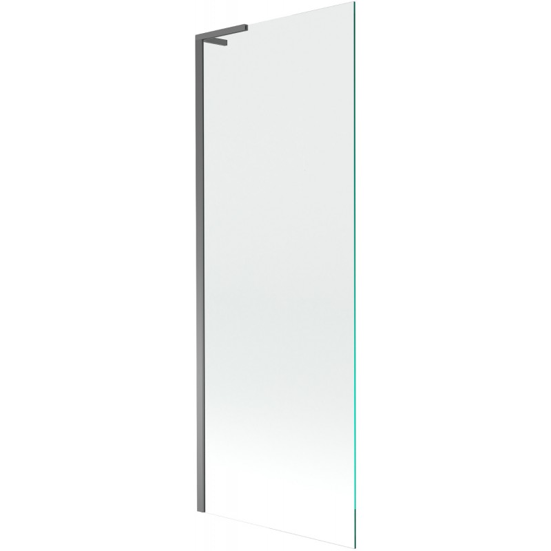 Mexen Next L vonios pertvara, 1 sparnas, 70 x 150 cm, skaidrus, ginklų metalo spalva - 895-070-000-03-00-95