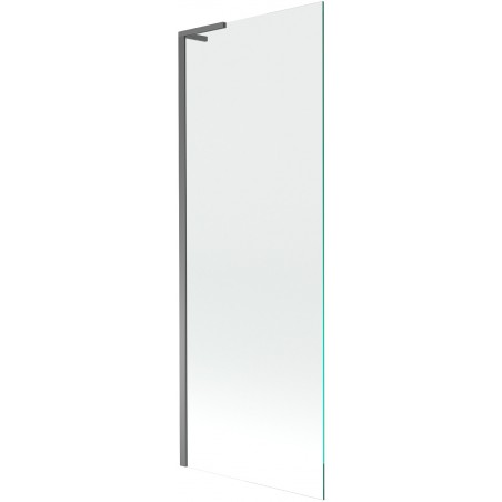 Mexen Next L vonios pertvara, 1 sparnas, 70 x 150 cm, skaidrus, ginklų metalo spalva - 895-070-000-03-00-95