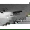Mexen Next L vonios sienelė 1-duris 90 x 150 cm, skaidrus, ginklų metalas - 895-090-000-03-00-95