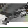 Mexen Next L vonios ekranas vienos dalies 60 x 150 cm, permatomas, šlifuotas nikelis - 895-060-000-03-00-97