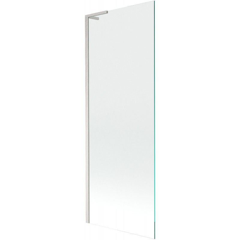 Mexen Next L vonios skydelis 1-slenkstis 70 x 150 cm, skaidrus, šlifuotas nikelis - 895-070-000-03-00-97