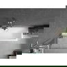 Mexen Next L vonios skydelis 1-slenkstis 70 x 150 cm, skaidrus, šlifuotas nikelis - 895-070-000-03-00-97
