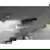 Mexen Next L vonios ekranas su 1 varčia, 90 x 150 cm, matinė, chromas - 895-090-000-03-30-01