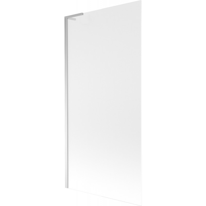 Mexen Next L vonios ekranas su 1 varčia, 90 x 150 cm, matinė, chromas - 895-090-000-03-30-01