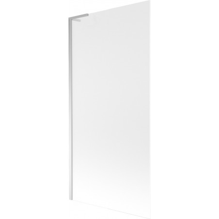 Mexen Next L vonios ekranas su 1 varčia, 90 x 150 cm, matinė, chromas - 895-090-000-03-30-01