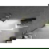 Mexen Next L vonios pertvara 1-durys 80 x 150 cm, matinė, auksinė - 895-080-000-03-30-50