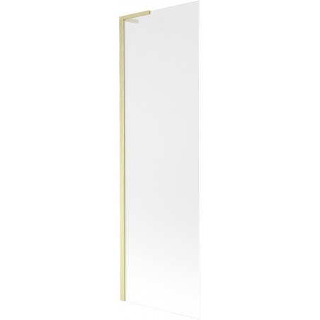 Mexen Next L vonios ekranas 1 sparno 60 x 150 cm, matinė, aukso šlifuota - 895-060-000-03-30-55