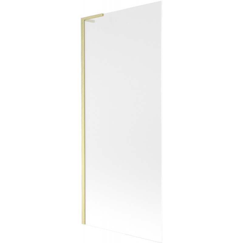 Mexen Next L vonios ekranas, vienos dalies, 80 x 150 cm, matinė, auksinis šlifuotas - 895-080-000-03-30-55