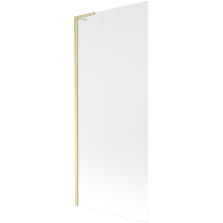 Mexen Next L vonios ekranas, vienos dalies, 80 x 150 cm, matinė, auksinis šlifuotas - 895-080-000-03-30-55