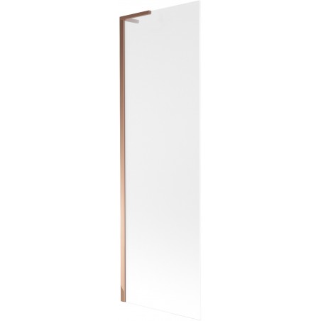 Mexen Next L vonios sienelė 1-duris 60 x 150 cm, matinė, rožinis auksas - 895-060-000-03-30-60