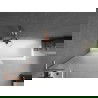 Mexen Next L vonios uždangalas su viena dalimi 80 x 150 cm, šalna, šlifuotas varis - 895-080-000-03-30-65