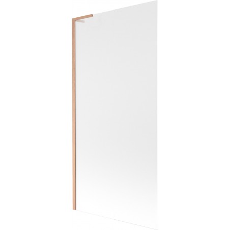 Mexen Next L vonios sienelė 1-duris 90 x 150 cm, matinė, šlifuotas varis - 895-090-000-03-30-65