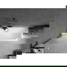 Mexen Next L vonios ekranas 1-šarnyrinis 60 x 150 cm, matinė, juoda - 895-060-000-03-30-70