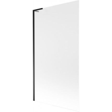 Mexen Next L vonios sienelė, vienos dalies, 100 x 150 cm, matinė, juoda - 895-100-000-03-30-70