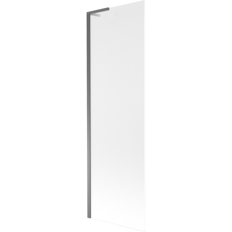 Mexen Next L vonios užsklanda, vienos dalies, 60 x 150 cm, matinė, tamsioji metalinė - 895-060-000-03-30-95