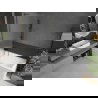 Mexen Next L vonios ekranas, 1-durų 80 x 150 cm, matinė pilka, gun metal - 895-080-000-03-30-95