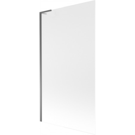 Mexen Next L vonios dušo užuolaida, 1-durų, 100 x 150 cm, matinė, tamsinto metalo - 895-100-000-03-30-95
