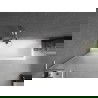 Mexen Next L vonios ekranas 1-sparnas 70 x 150 cm, šerkšnas, šlifuotas nikelis - 895-070-000-03-30-97