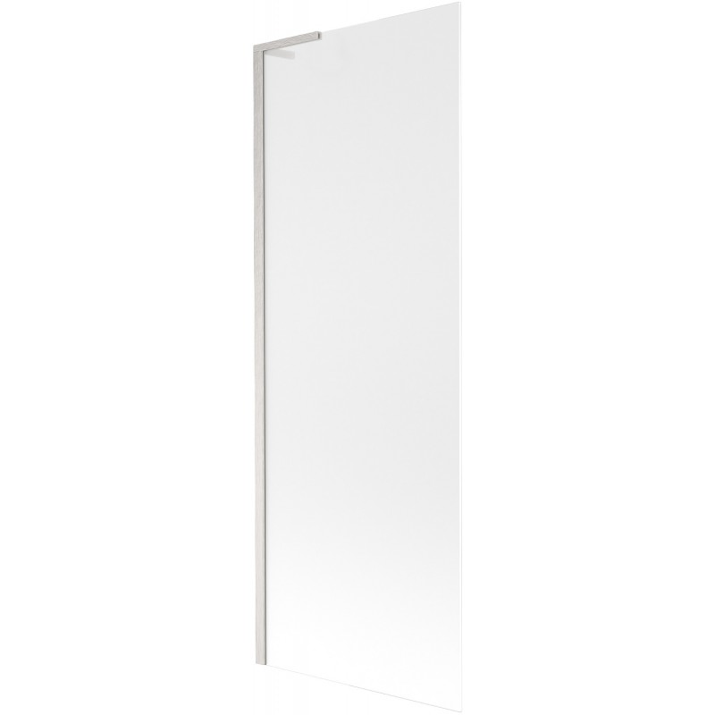 Mexen Next L vienos dalies vonios ekranas 70 x 150 cm, matinė spalva, šlifuotas nikelis - 895-070-000-03-30-97