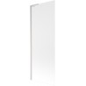 Mexen Next L vonios ekranas 1-sparnas 70 x 150 cm, šerkšnas, šlifuotas nikelis - 895-070-000-03-30-97