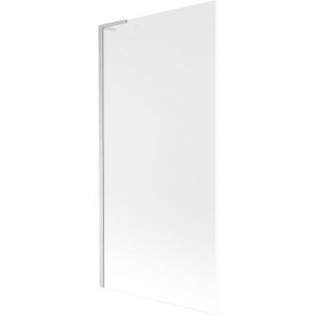 Mexen Next L vonios kambario pertvara 1-durų 90 x 150 cm, šerkšnas, matinė nikelio apdaila - 895-090-000-03-30-97