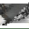 Mexen Next L vienos dalies vonios ekranas, 60 x 150 cm, grafito, chromas - 895-060-000-03-40-01