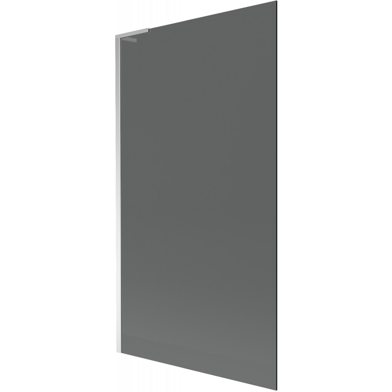 Mexen Next L vonios sniego ekranas vienasparnis 100 x 150 cm, grafitas, chromas - 895-100-000-03-40-01
